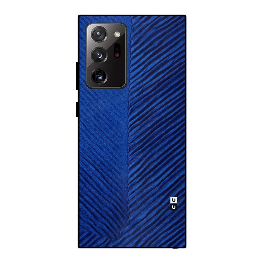 Classy Blues Metal Back Case for Galaxy Note 20 Ultra