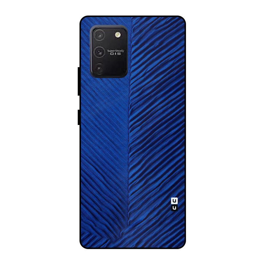 Classy Blues Metal Back Case for Galaxy S10 Lite