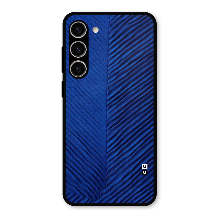 Classy Blues Metal Back Case for Galaxy S23 Plus