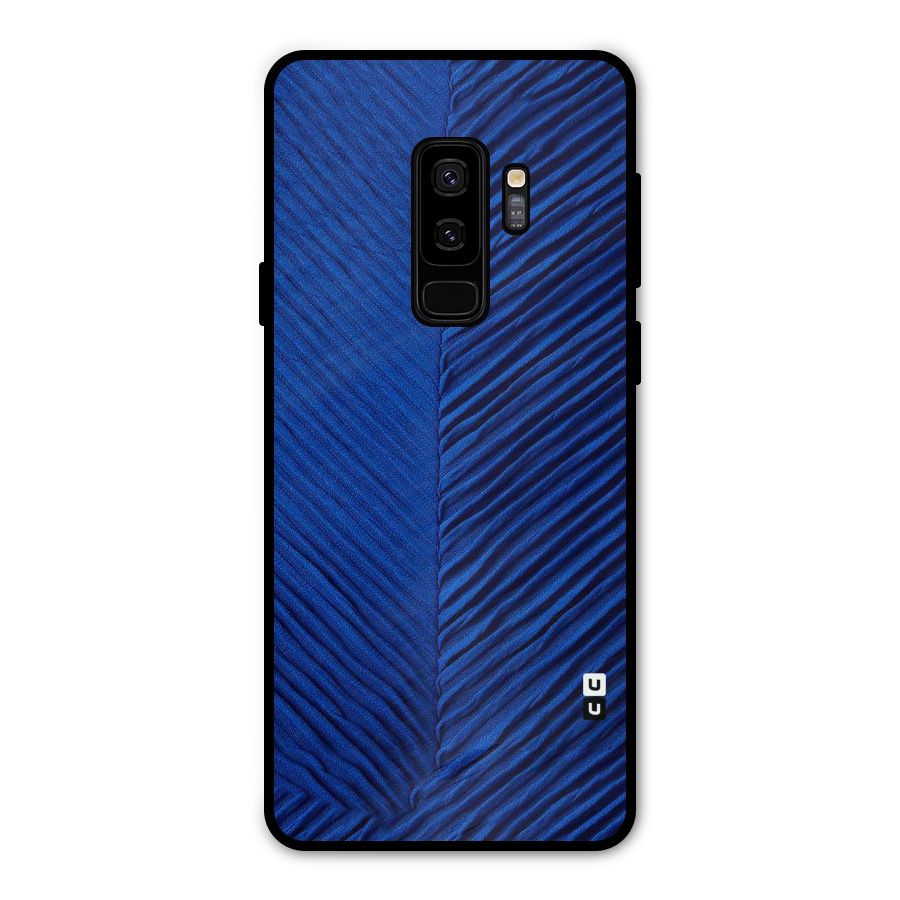 Classy Blues Metal Back Case for Galaxy S9 Plus