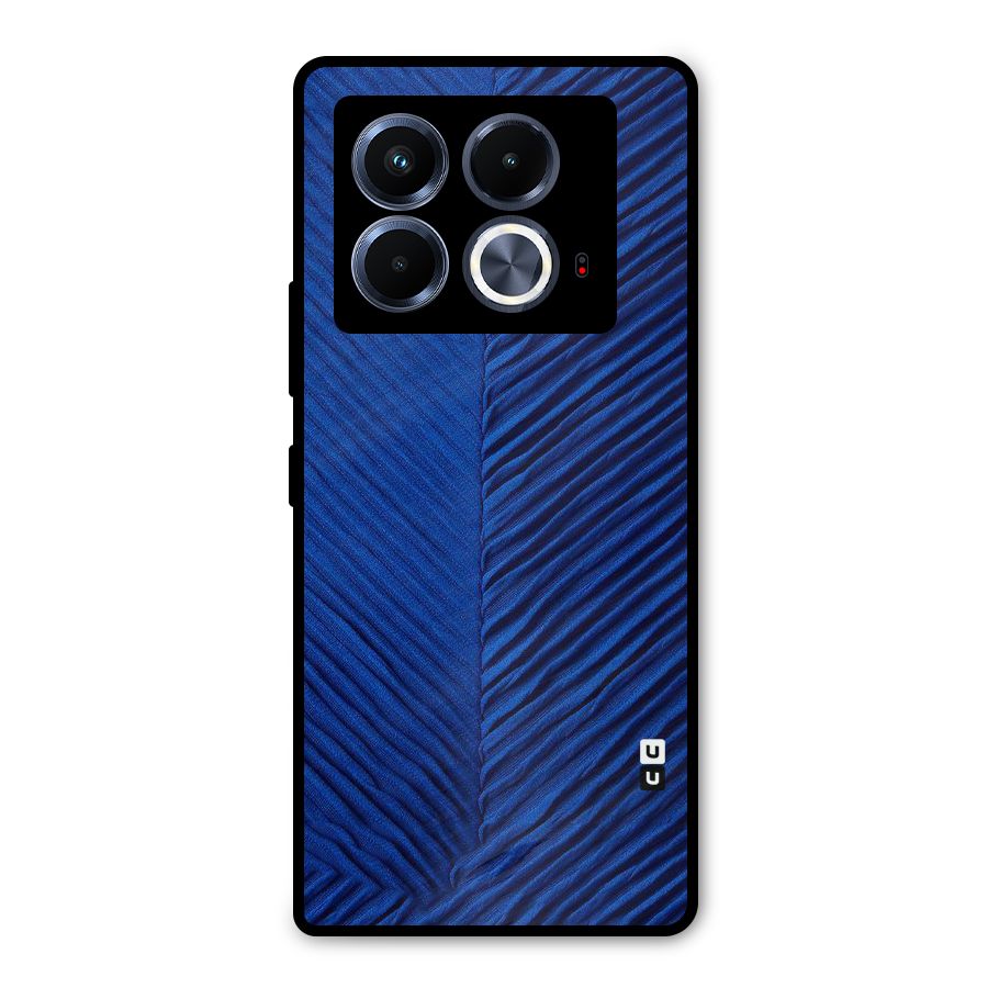 Classy Blues Metal Back Case for Infinix Note 40 5G