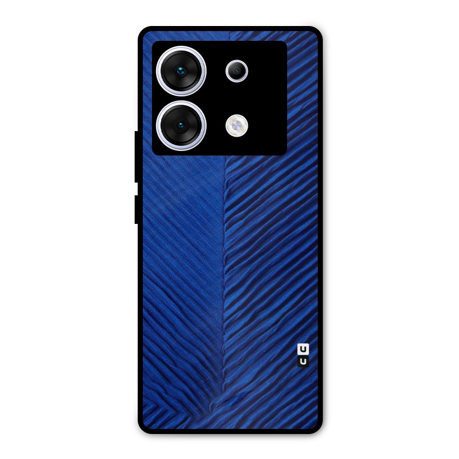 Classy Blues Metal Back Case for Infinix Zero 30 5G