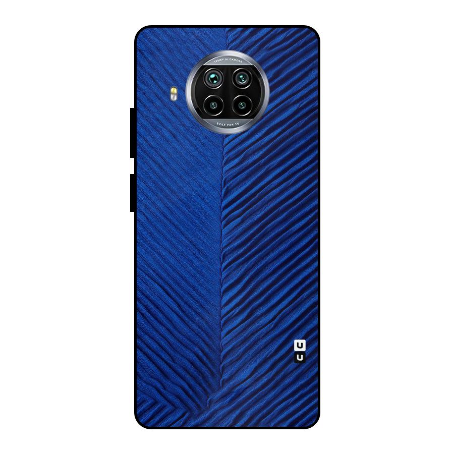 Classy Blues Metal Back Case for Mi 10i