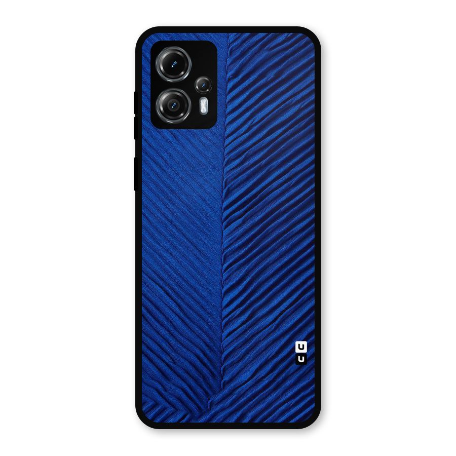 Classy Blues Metal Back Case for Moto G13