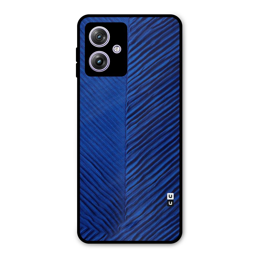Classy Blues Metal Back Case for Moto G64
