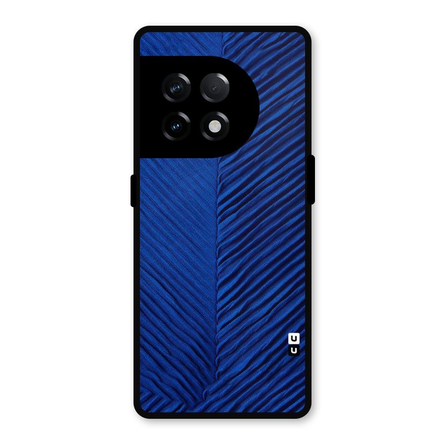 Classy Blues Metal Back Case for OnePlus 11R