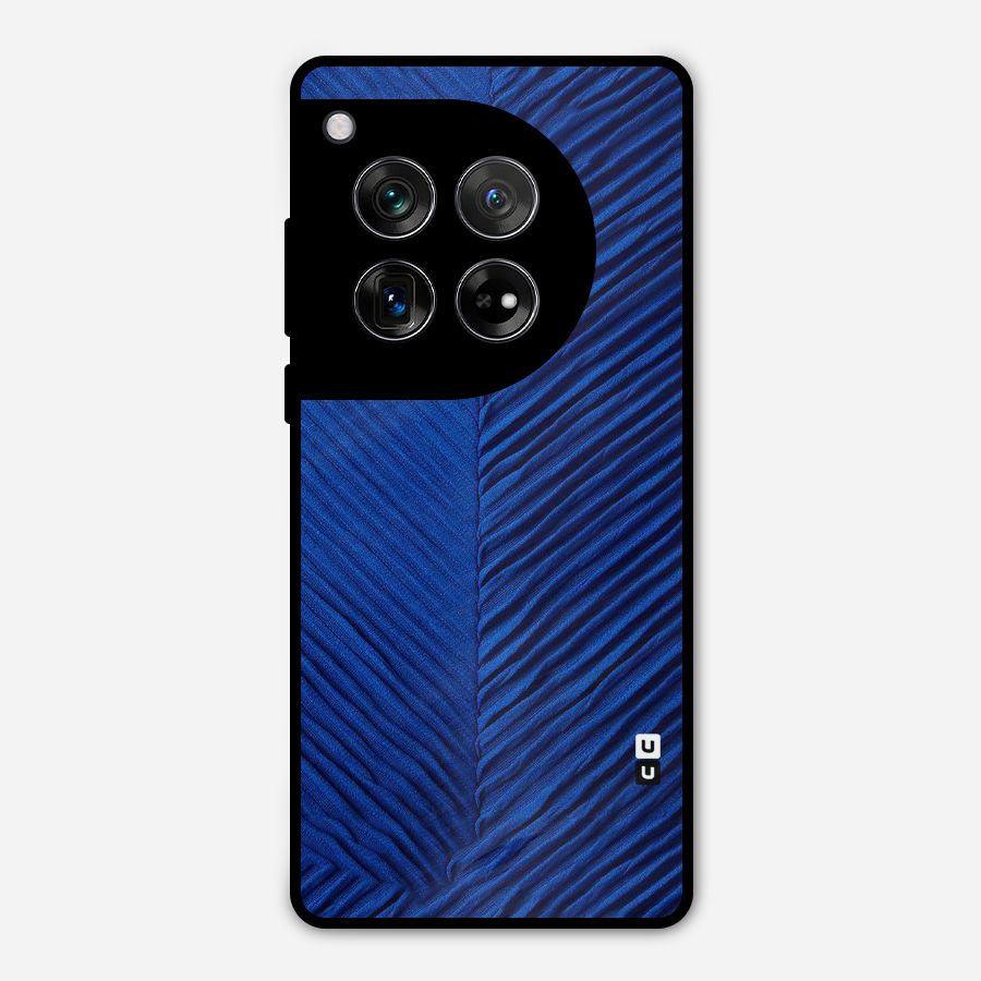 Classy Blues Metal Back Case for OnePlus 12