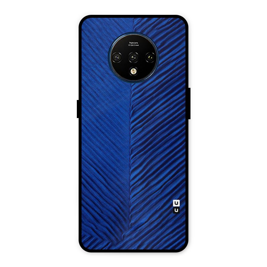 Classy Blues Metal Back Case for OnePlus 7T