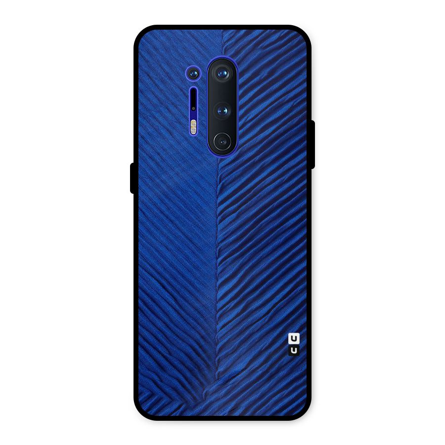 Classy Blues Metal Back Case for OnePlus 8 Pro