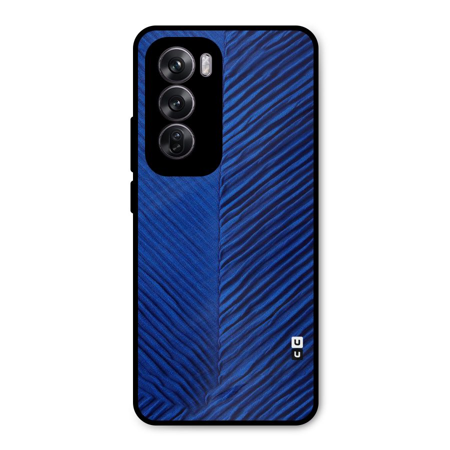 Classy Blues Metal Back Case for Oppo Reno12 Pro