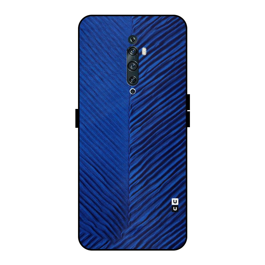 Classy Blues Metal Back Case for Oppo Reno2 Z