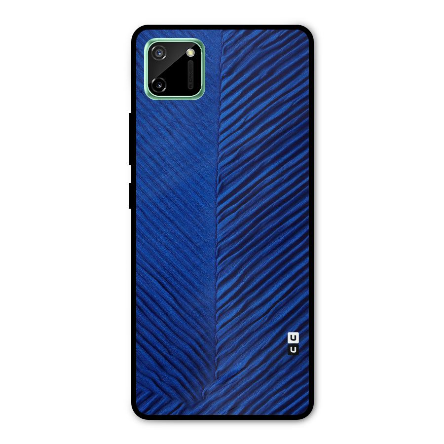 Classy Blues Metal Back Case for Realme C11