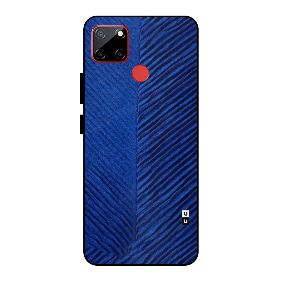 Classy Blues Metal Back Case for Realme C12