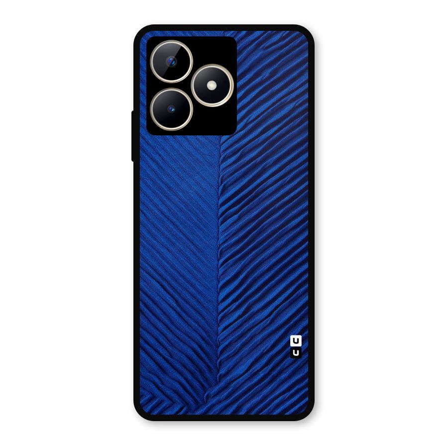 Classy Blues Metal Back Case for Realme C53