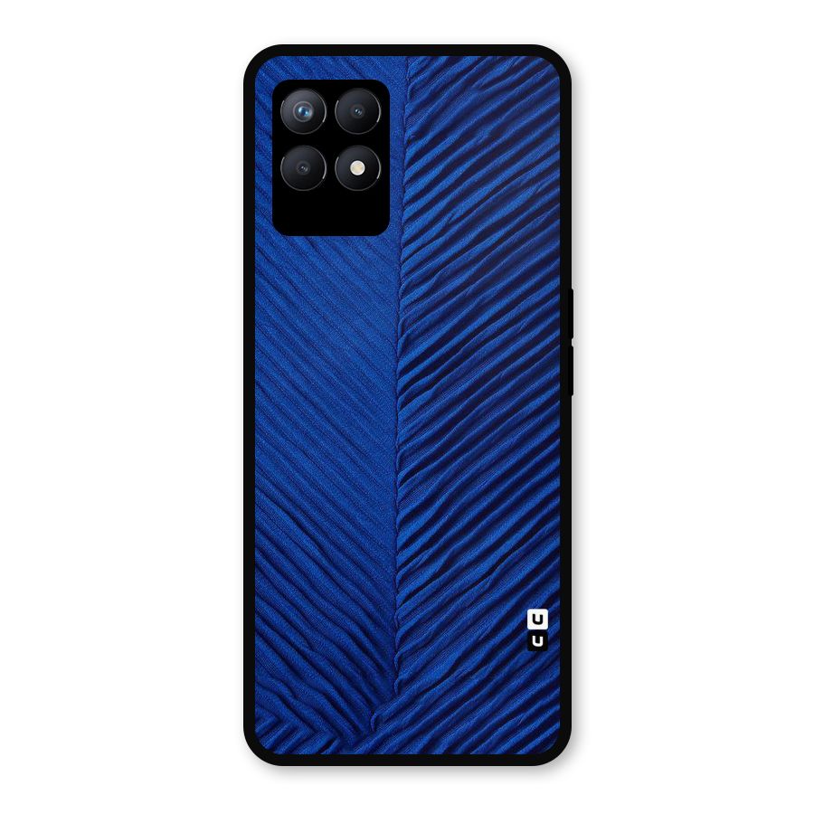 Classy Blues Metal Back Case for Realme Narzo 50