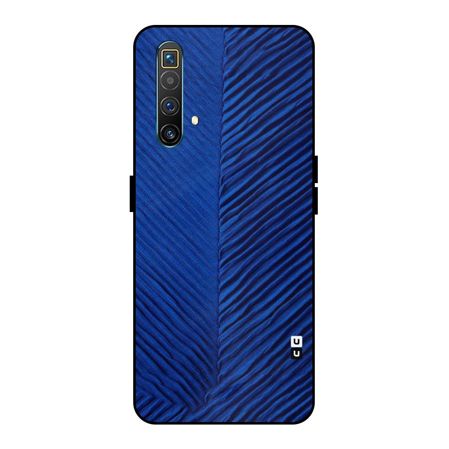 Classy Blues Metal Back Case for Realme X3 SuperZoom