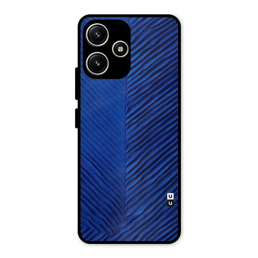 Classy Blues Metal Back Case for Redmi 12 5G