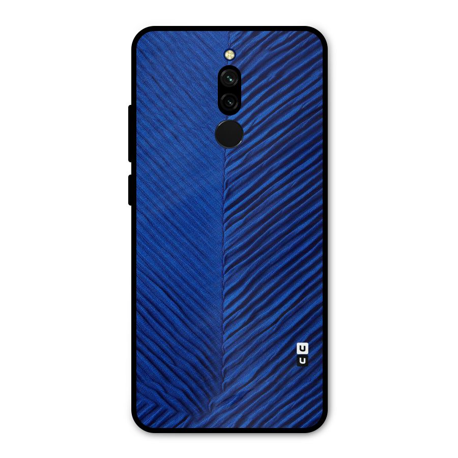 Classy Blues Metal Back Case for Redmi 8