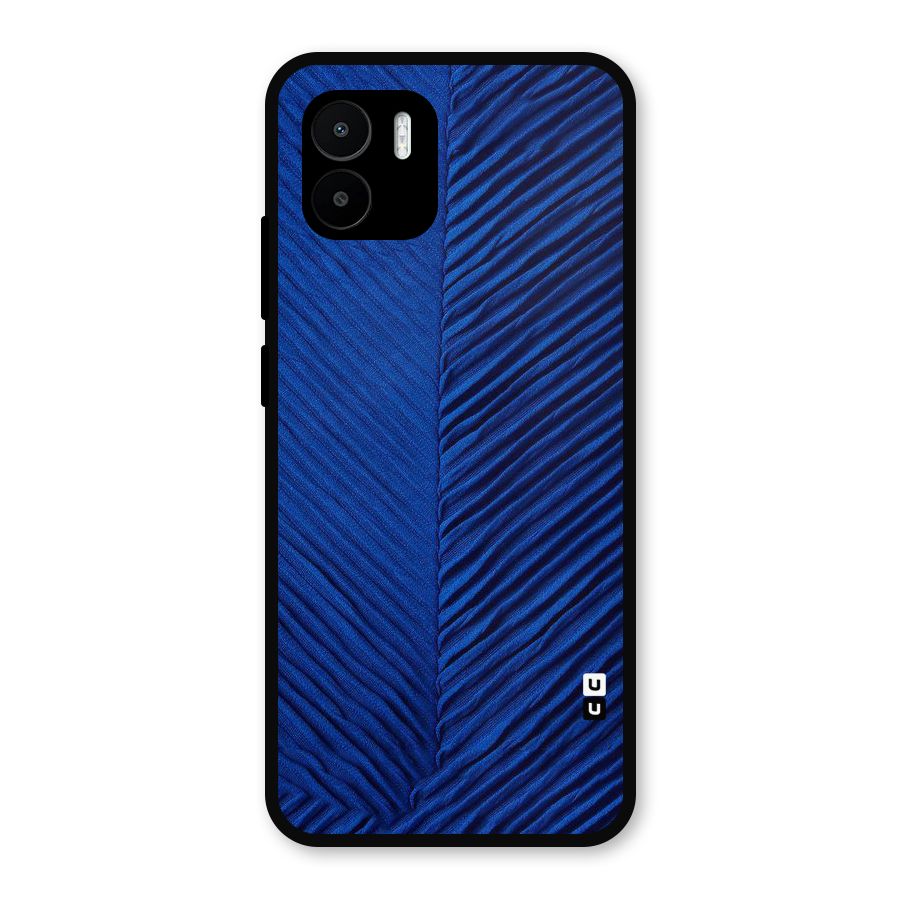 Classy Blues Metal Back Case for Redmi A2