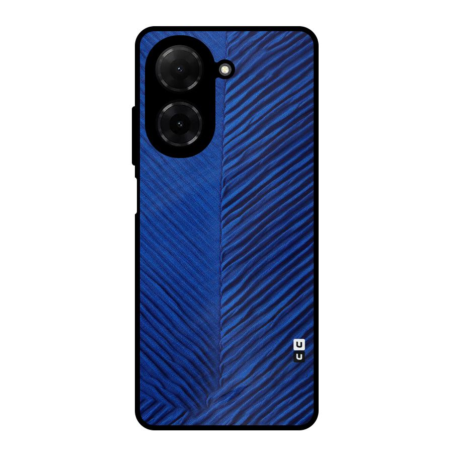 Classy Blues Metal Back Case for Redmi A5 4G