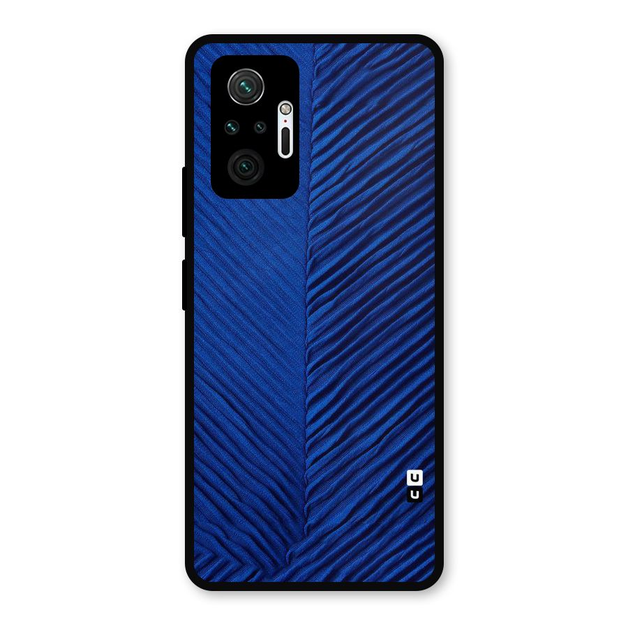 Classy Blues Metal Back Case for Redmi Note 10 Pro