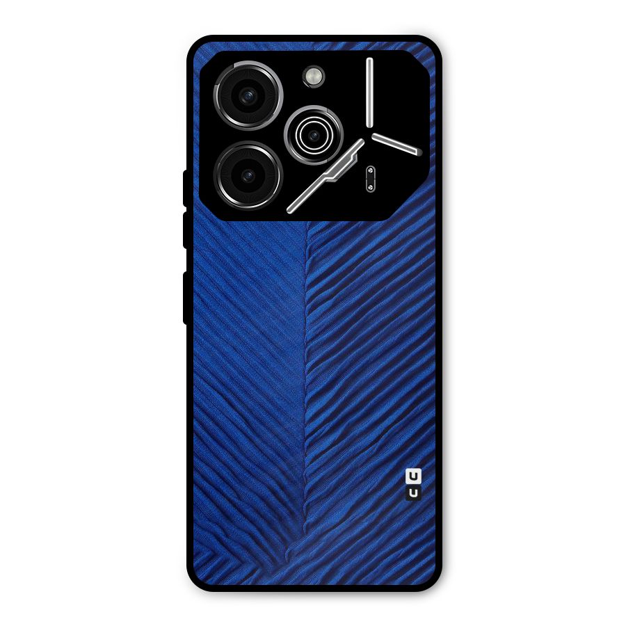 Classy Blues Metal Back Case for Tecno Pova 6 Pro