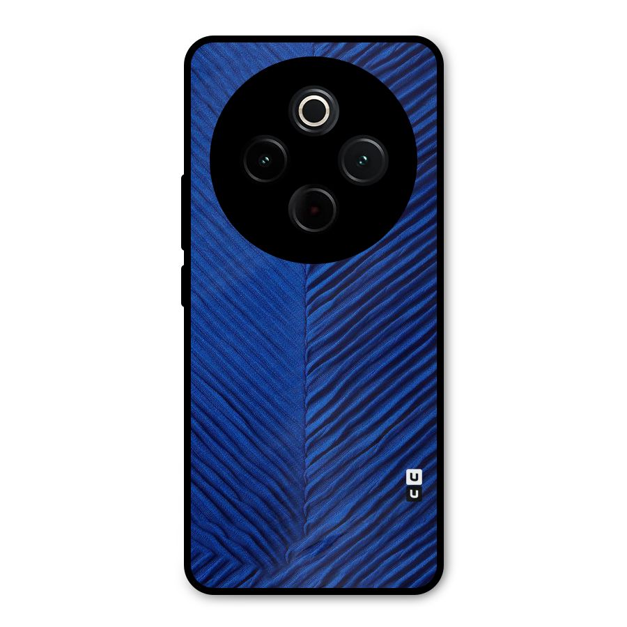 Classy Blues Metal Back Case for Vivo T4