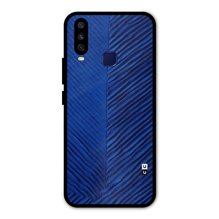 Classy Blues Metal Back Case for Vivo V17