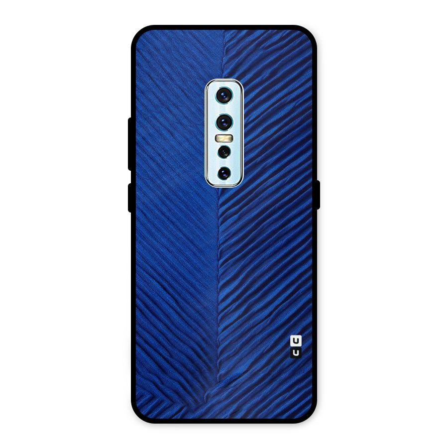 Classy Blues Metal Back Case for Vivo V17 Pro