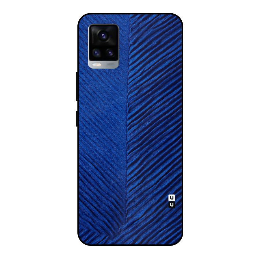 Classy Blues Metal Back Case for Vivo V20 2021