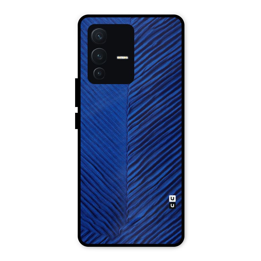 Classy Blues Metal Back Case for Vivo V23 5G