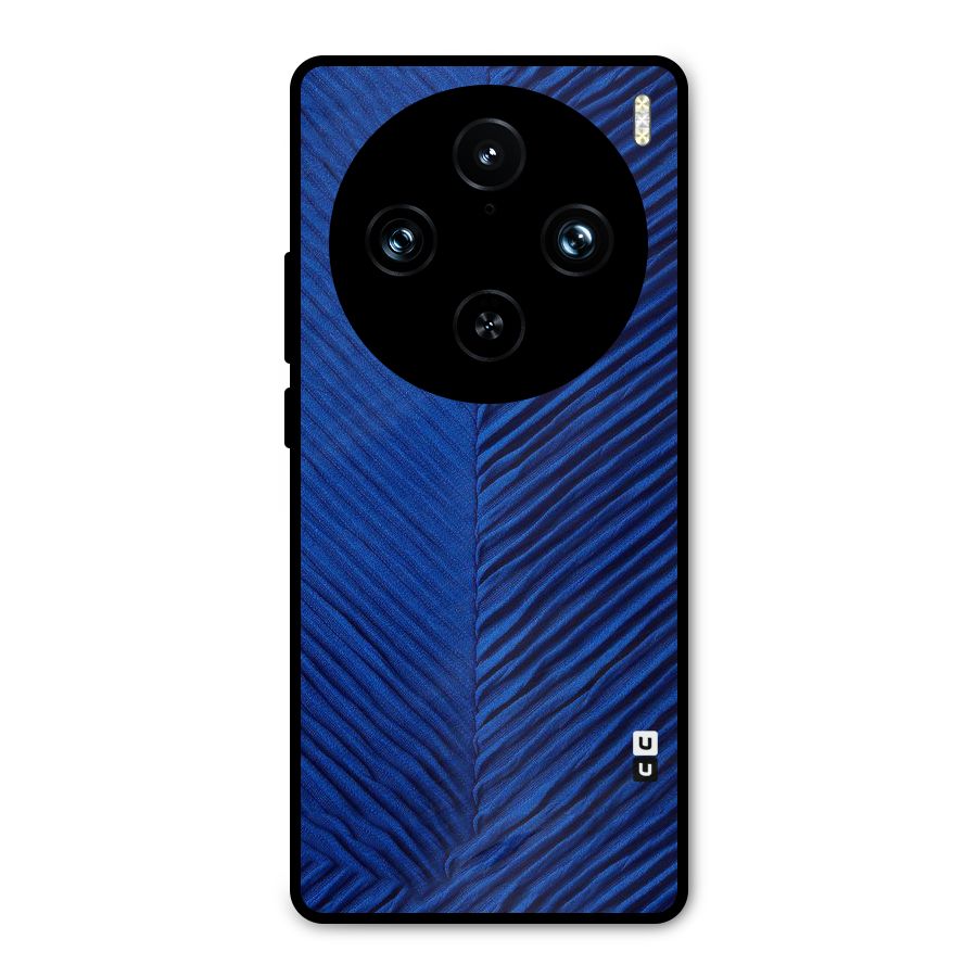 Classy Blues Metal Back Case for Vivo X100 Pro