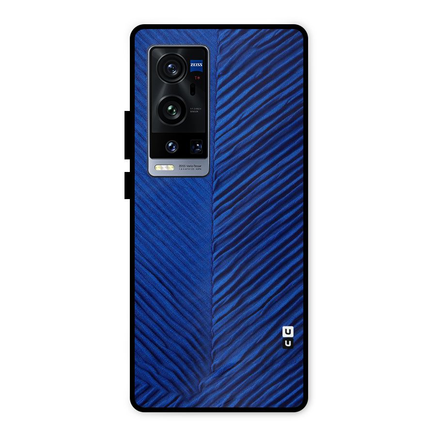 Classy Blues Metal Back Case for Vivo X60 Pro Plus