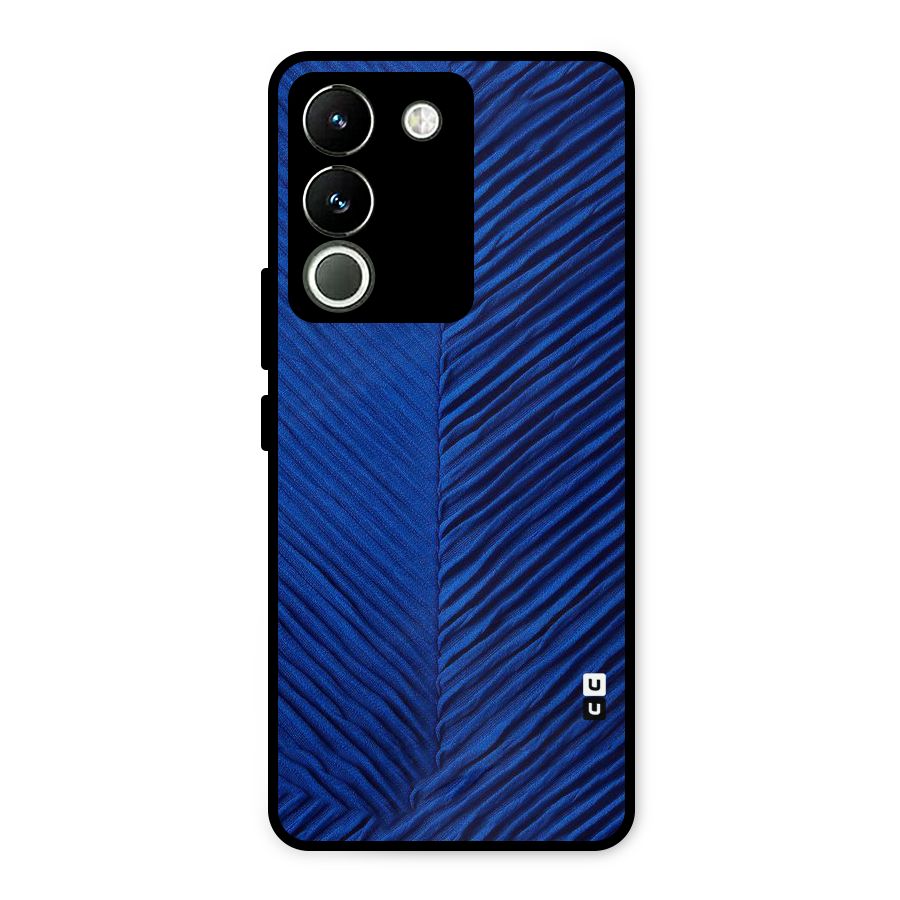 Classy Blues Metal Back Case for Vivo Y200