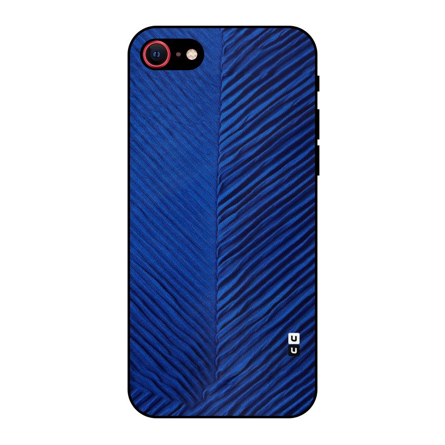 Classy Blues Metal Back Case for iPhone 7