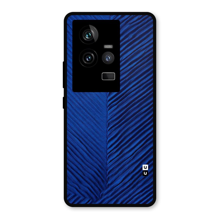 Classy Blues Metal Back Case for iQOO 11 5G