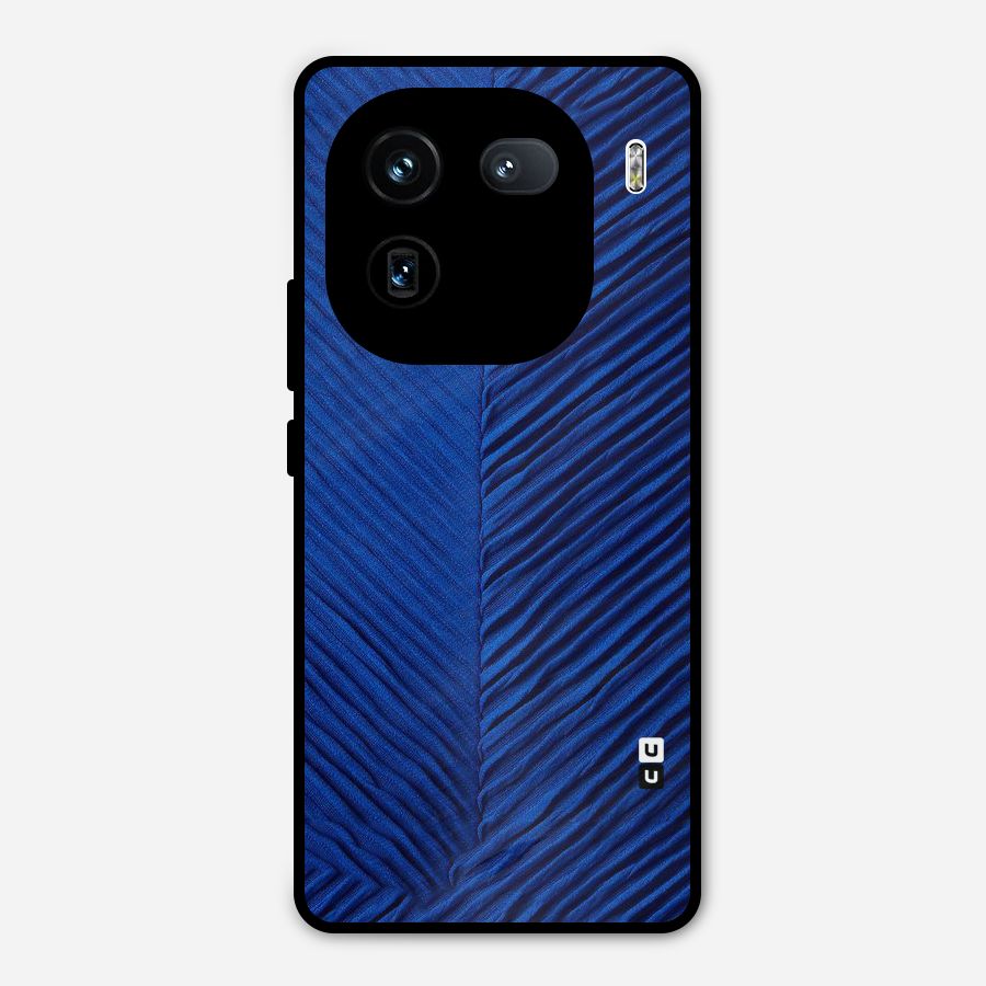 Classy Blues Metal Back Case for iQOO 12