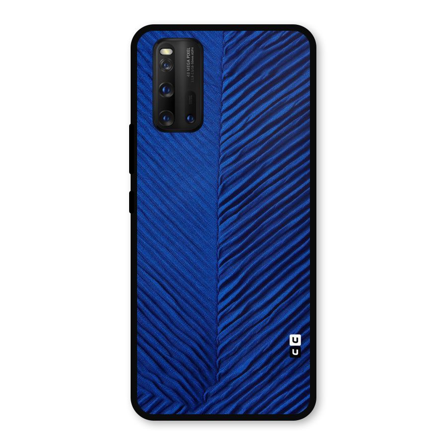 Classy Blues Metal Back Case for iQOO 3