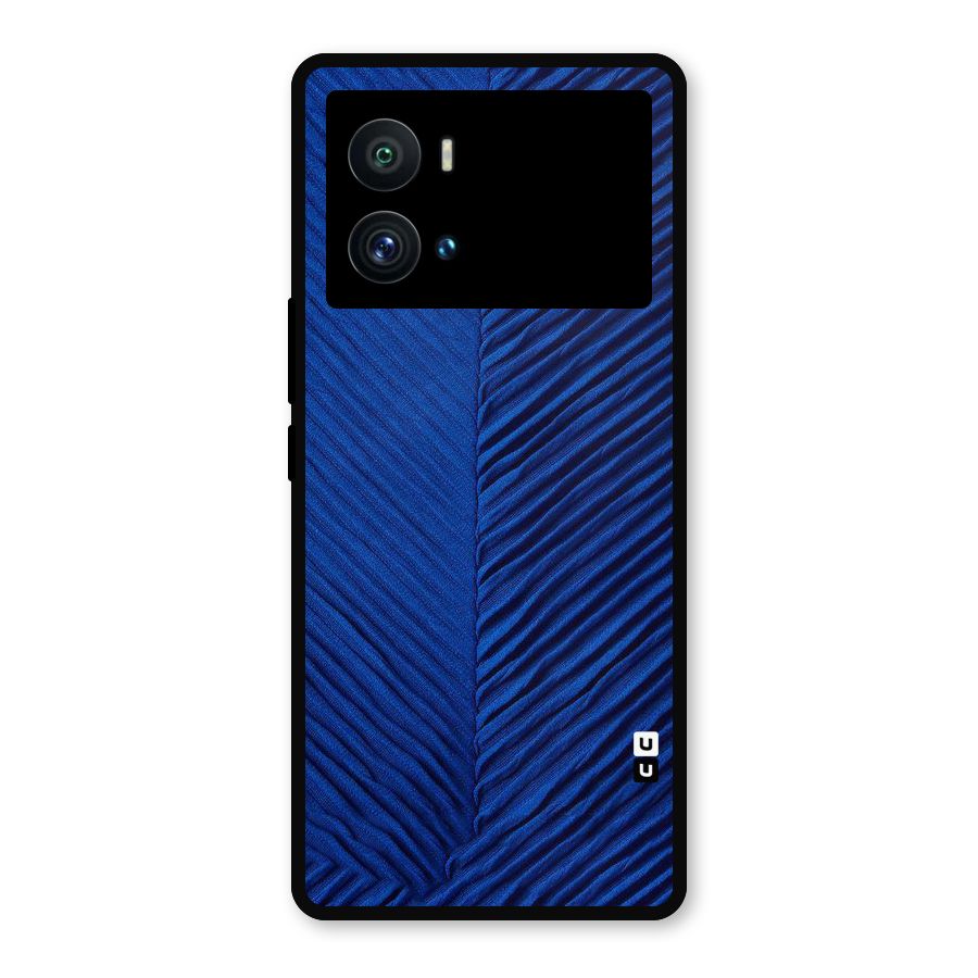 Classy Blues Metal Back Case for iQOO 9 Pro
