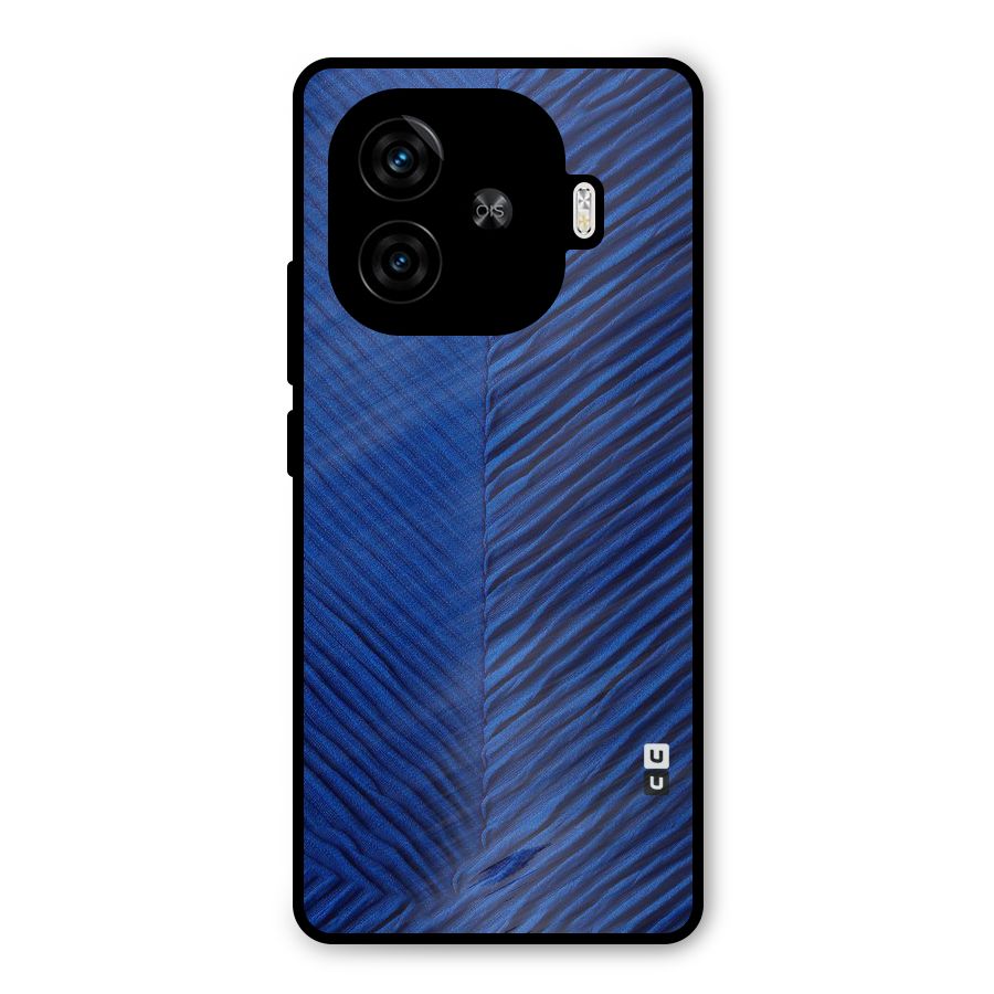 Classy Blues Metal Back Case for iQOO Z9 Turbo
