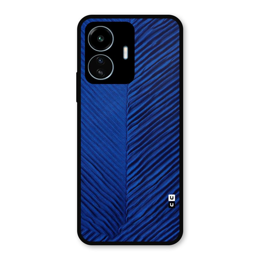 Classy Blues Metal Back Case for vivo iQOO Z6 Lite 5G