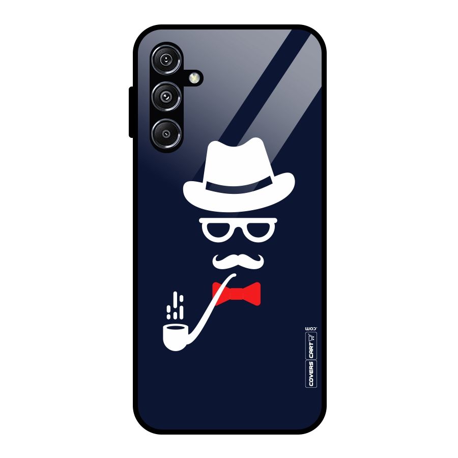 Classy Dad Glass Back Case for Galaxy M34 5G