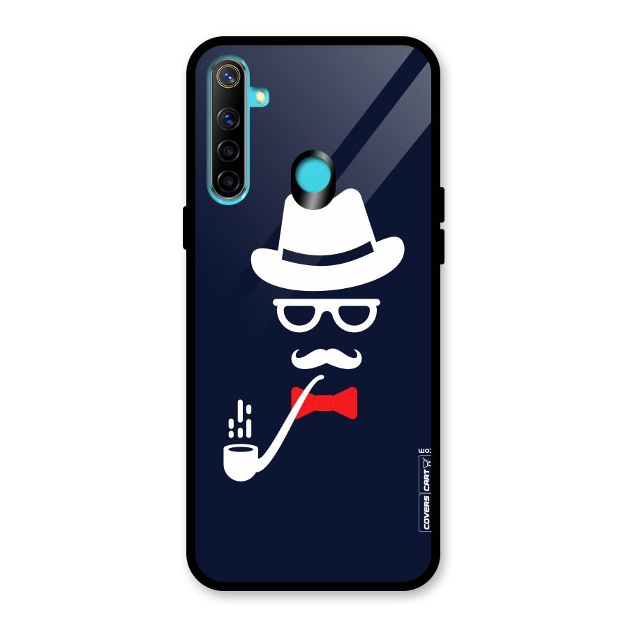 Classy Dad Glass Back Case for Realme 5i