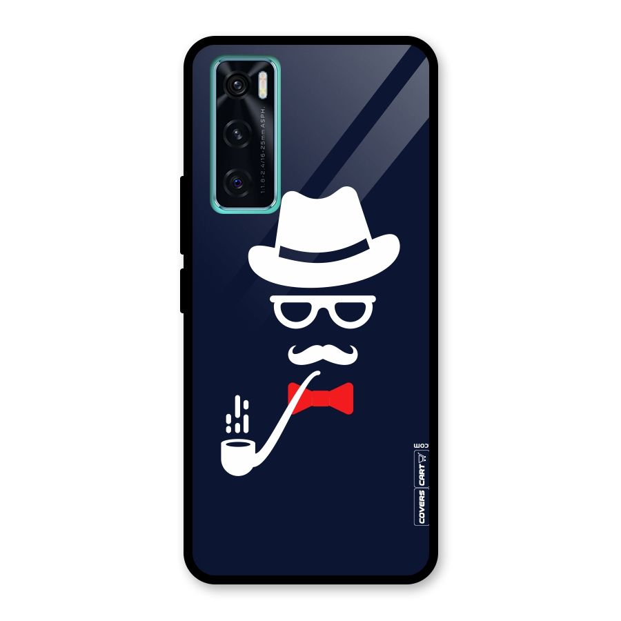 Classy Dad Glass Back Case for Vivo V20 SE