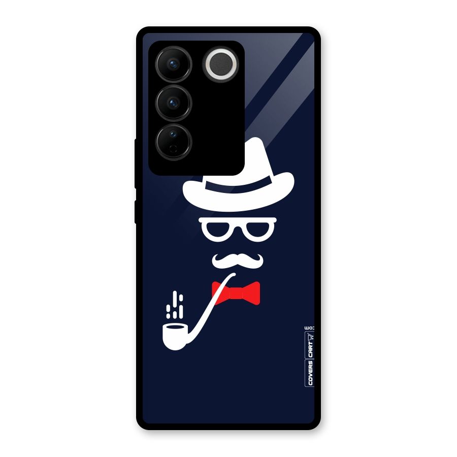 Classy Dad Glass Back Case for Vivo V27