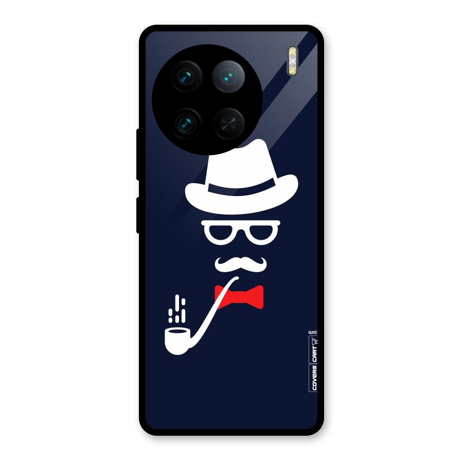 Classy Dad Glass Back Case for Vivo X90 Pro