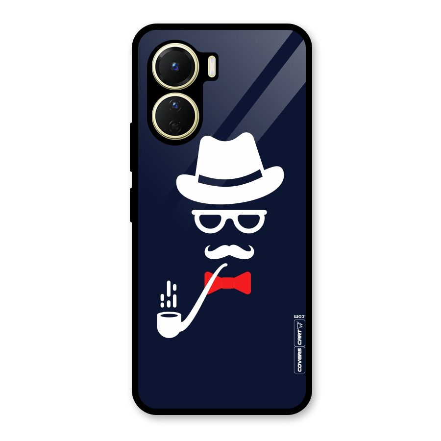 Classy Dad Glass Back Case for Vivo Y16