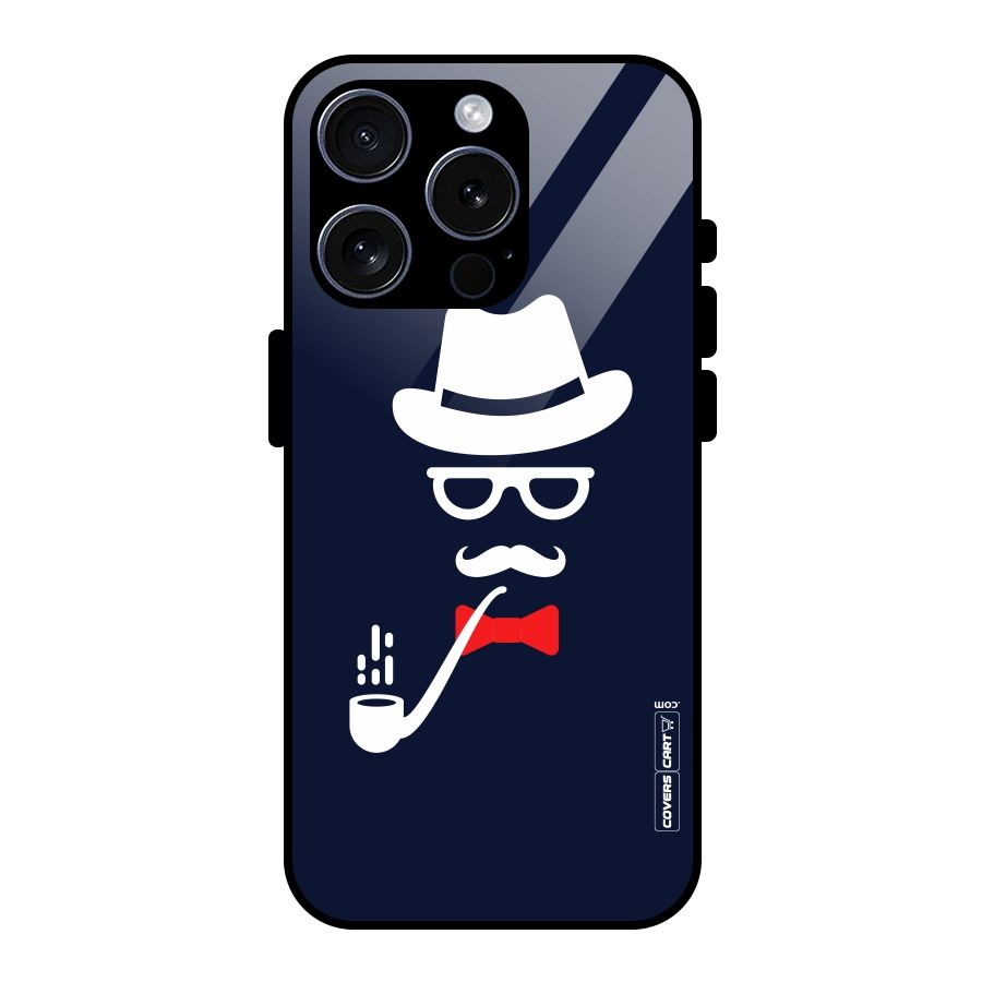 Classy Dad Glass Back Case for iPhone 15 Pro