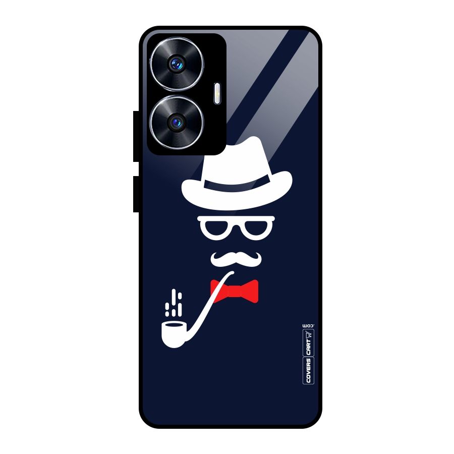 Classy Dad Glass Back Case for realme C55