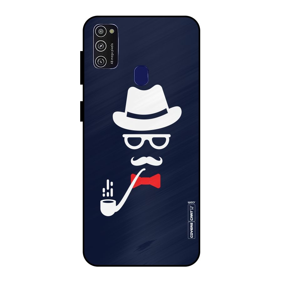 Classy Dad Metal Back Case for Galaxy M21
